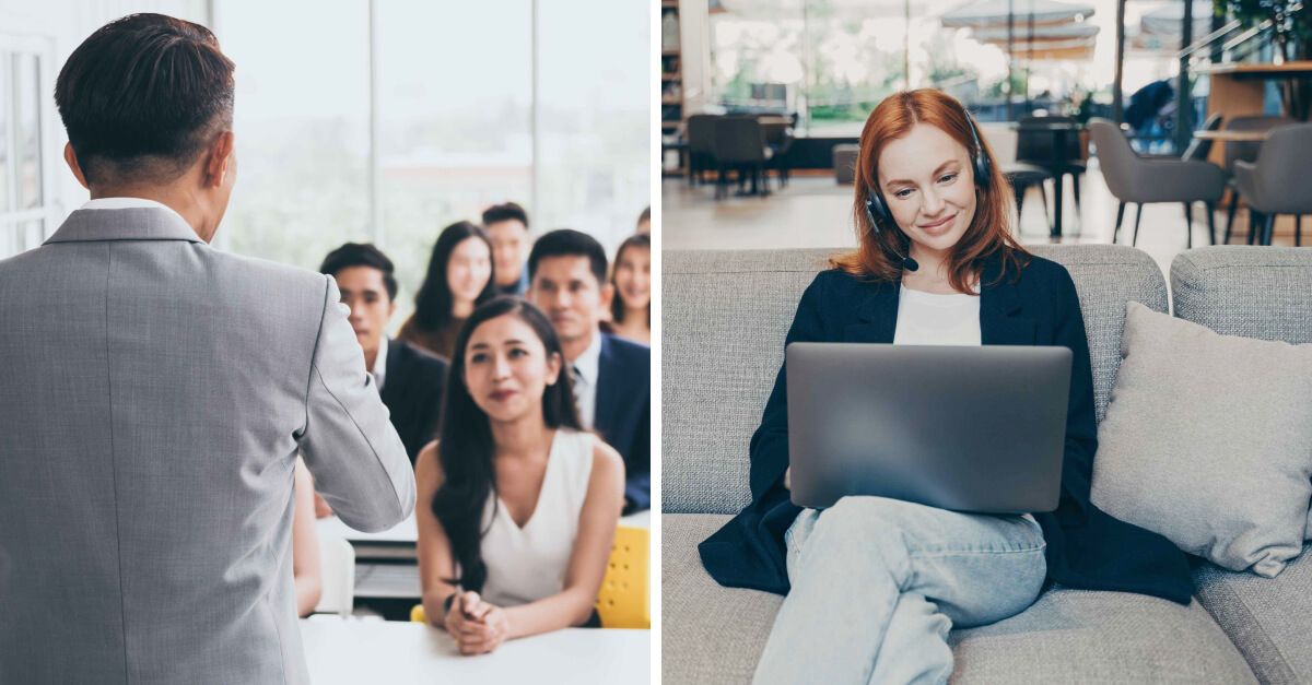 Szkolenia e-learningowe vs stacjonarne - wady i zalety