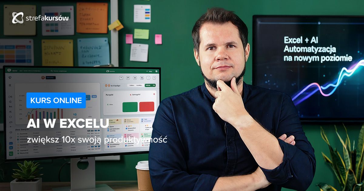Premiera: AI w Excelu - zwiększ 10x swoją produktywność