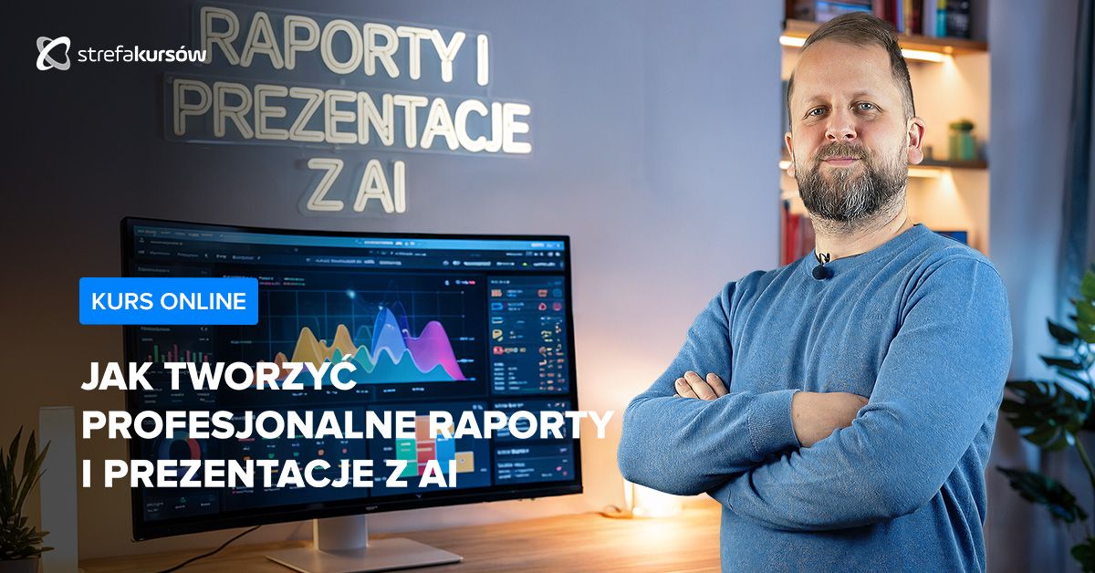 Premiera: Jak tworzyć profesjonalne raporty i prezentacje z AI